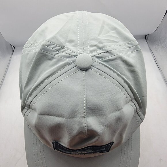 Postfly The Wade Mens Light Gray Adjustable Hat Cap Fish Patch Fishing Outdoors - Picture 6 of 10